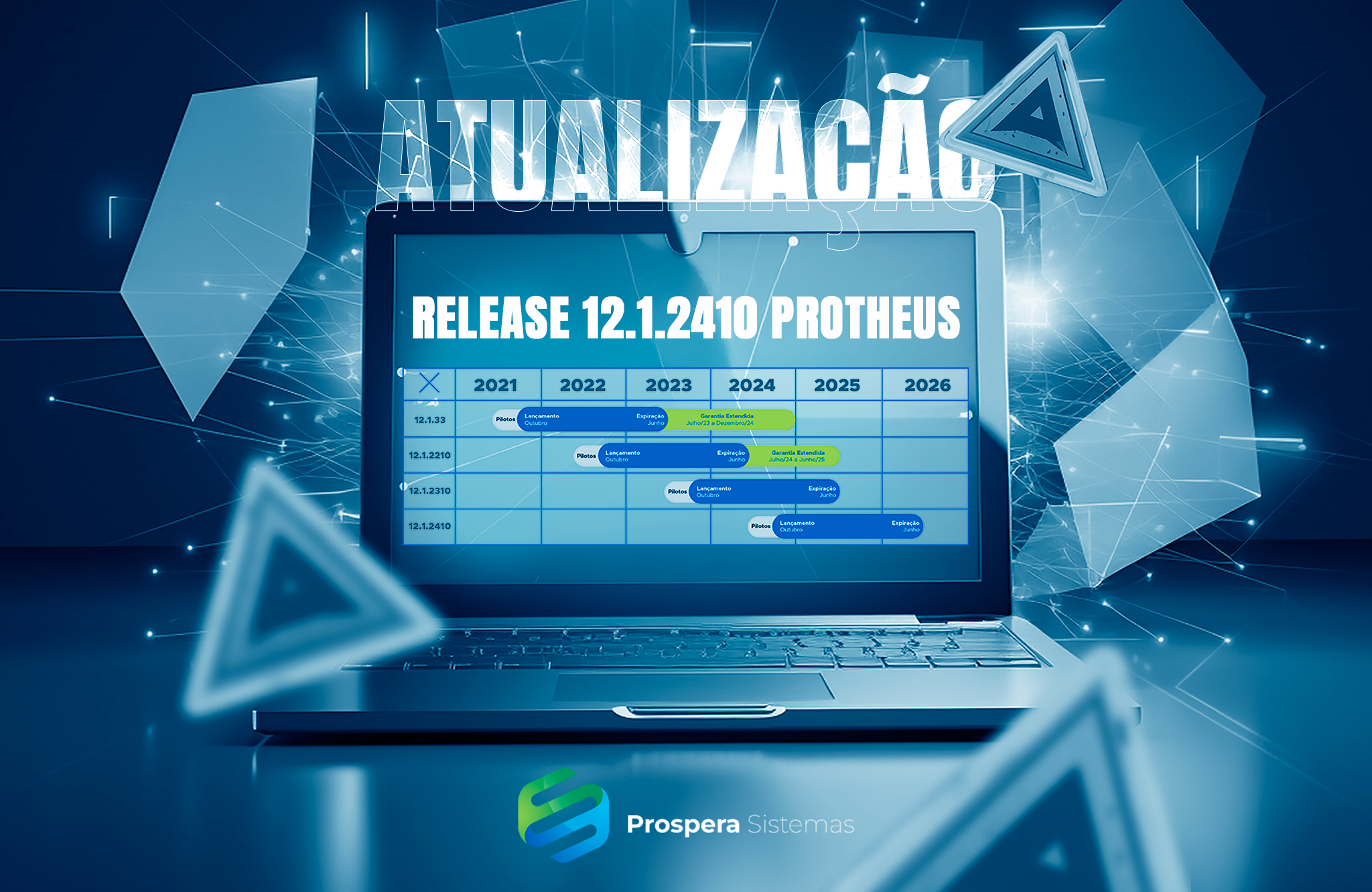 Conheça a versão 12.1.2410 Protheus